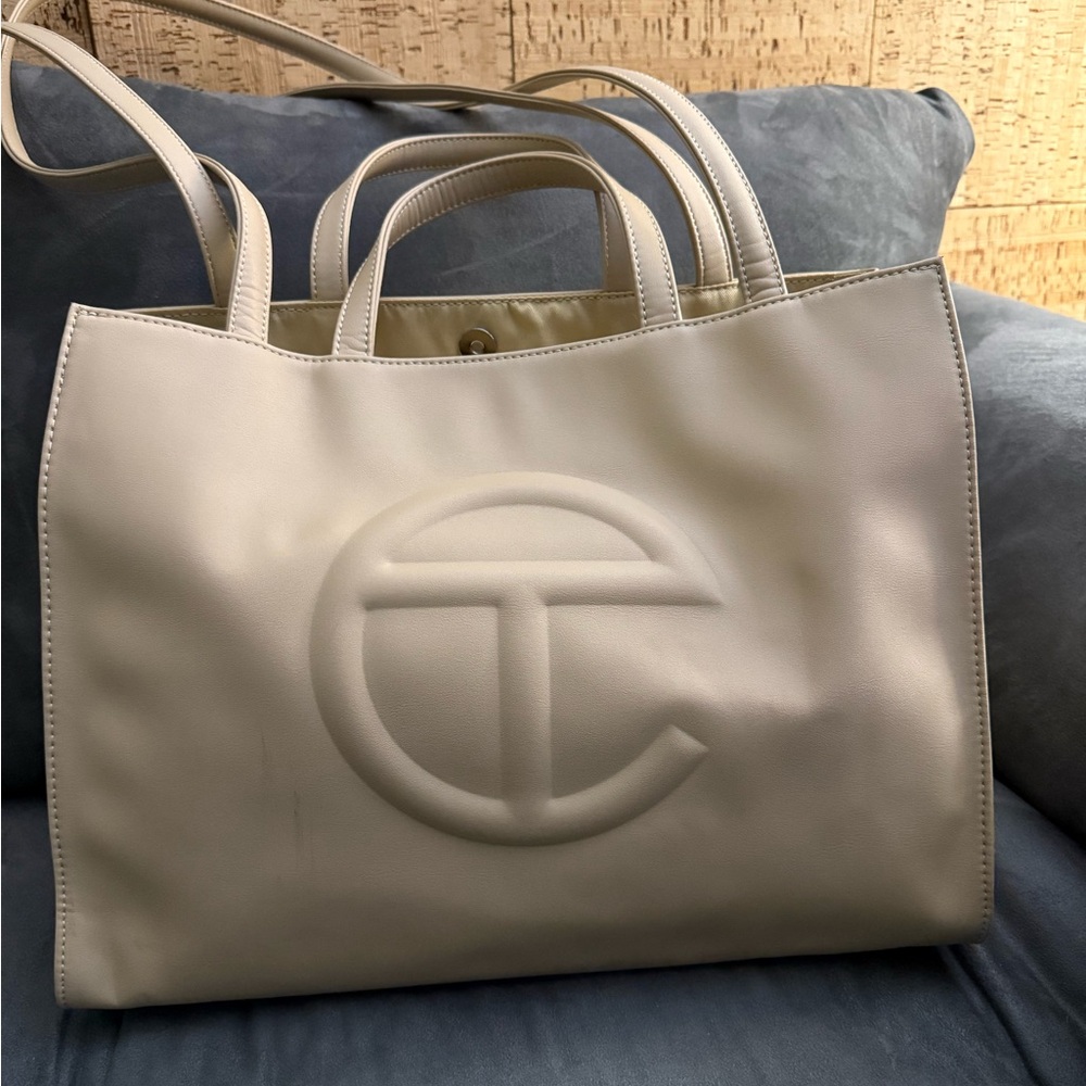 Chic Cream Tote Bag